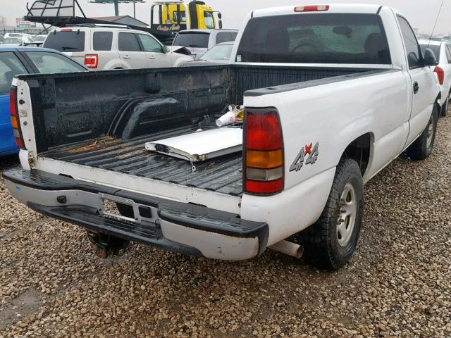 1GTEK14T94Z104790 - 2004 GMC NEW SIERRA WHITE photo 4