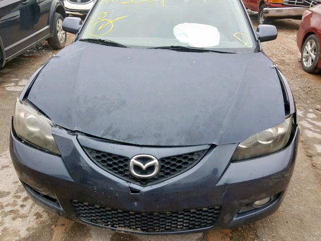 JM1BK32FX91205354 - 2009 MAZDA 3 I GRAY photo 9