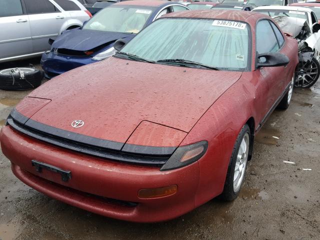 JT2AT86F5M0073580 - 1991 TOYOTA CELICA ST RED photo 2