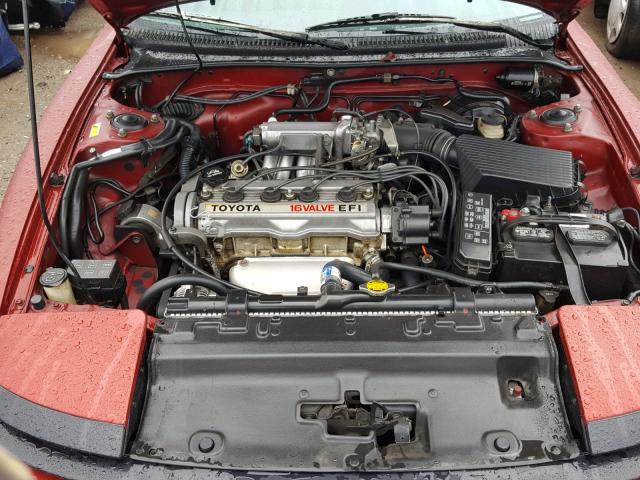 JT2AT86F5M0073580 - 1991 TOYOTA CELICA ST RED photo 7