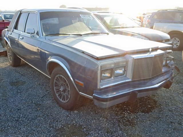 1C3BF66P7GX585633 - 1986 CHRYSLER FIFTH AVEN BLUE photo 1