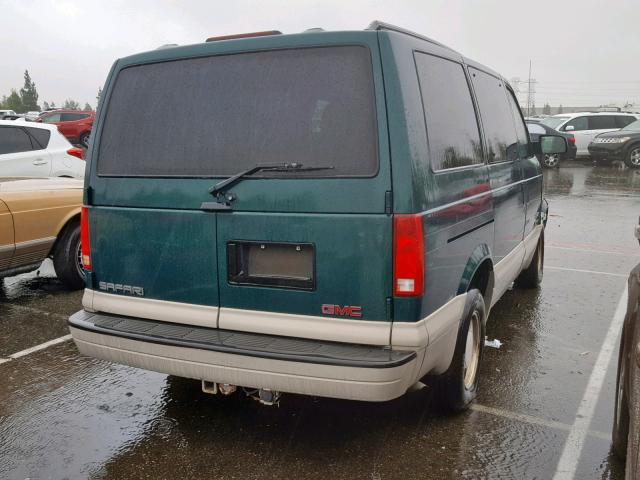 1GKDM19W3XB515421 - 1999 GMC SAFARI XT GREEN photo 4