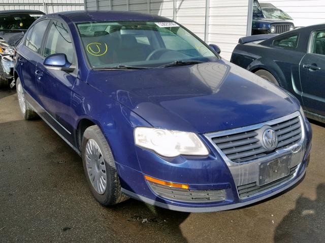 WVWJK73C67P019277 - 2007 VOLKSWAGEN PASSAT BLUE photo 1