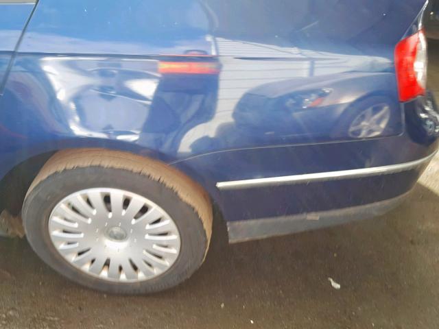 WVWJK73C67P019277 - 2007 VOLKSWAGEN PASSAT BLUE photo 9