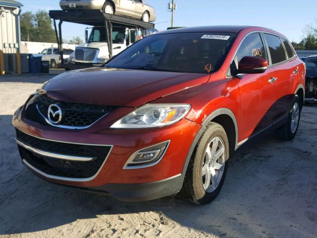 JM3TB2MAXA0215139 - 2010 MAZDA CX-9 RED photo 2