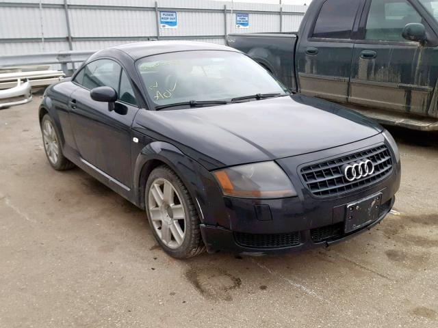 TRUSC28N551003480 - 2005 AUDI TT BLACK photo 1