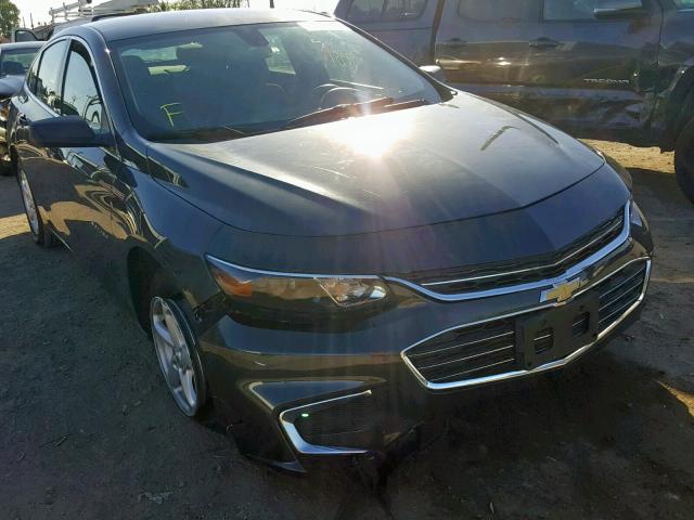 1G1ZB5ST9JF175991 - 2018 CHEVROLET MALIBU LS GRAY photo 1