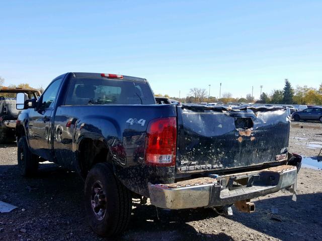 1GTHK84K99E103165 - 2009 GMC SIERRA K35 BLACK photo 3