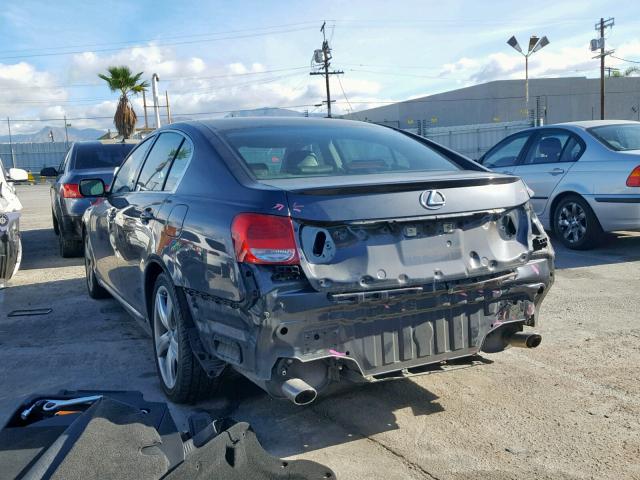 JTHBN96S565013327 - 2006 LEXUS GS GENERAT GRAY photo 3