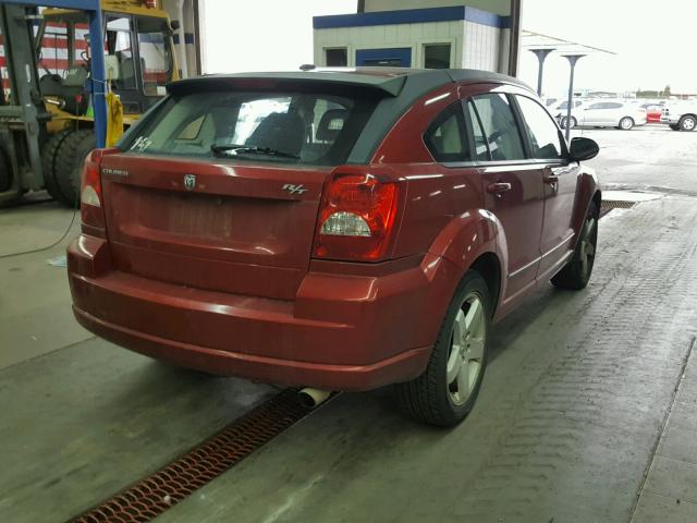 1B3HB78KX8D754718 - 2008 DODGE CALIBER R/ RED photo 4