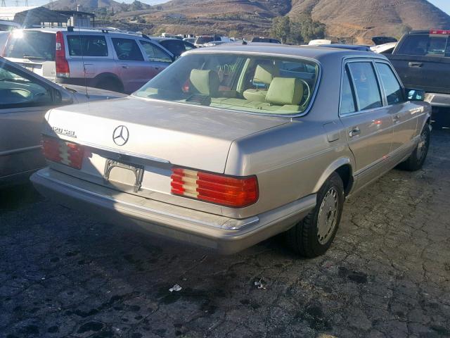 WDBCA35E5KA463103 - 1989 MERCEDES-BENZ 420 SEL SILVER photo 4