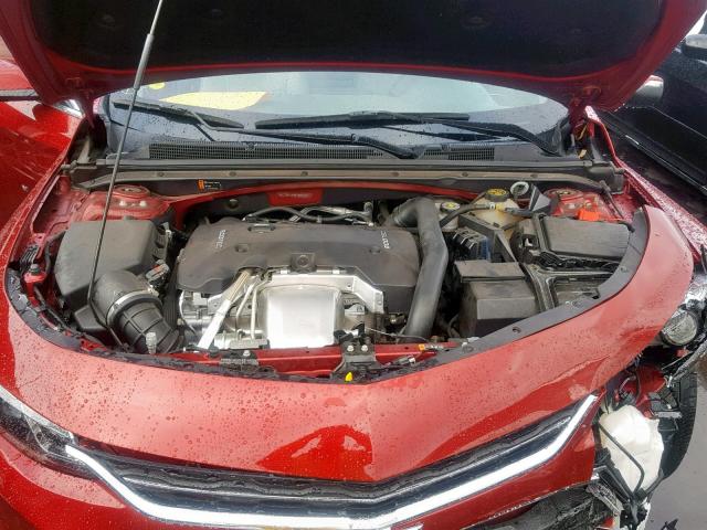 1G1ZH5SX0HF283363 - 2017 CHEVROLET MALIBU PRE RED photo 7