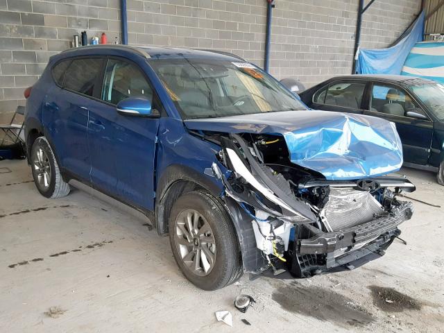 KM8J3CA40JU796172 - 2018 HYUNDAI TUCSON LIM BLUE photo 1