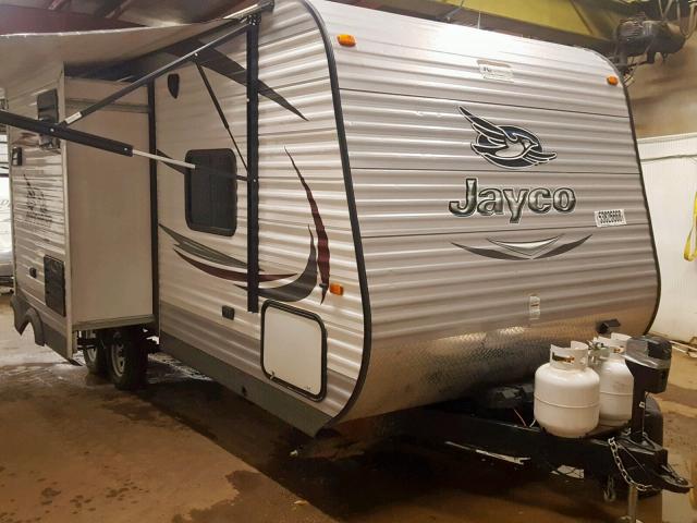 1UJBJ0BJ9F7T40064 - 2015 JAYCO JAY FLIGHT  WHITE photo 1