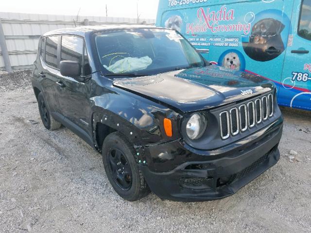 ZACCJAAT2GPD20577 - 2016 JEEP RENEGADE S Qara foto 1
