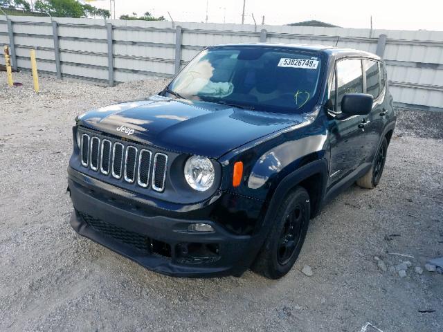 ZACCJAAT2GPD20577 - 2016 JEEP RENEGADE S Qara foto 2