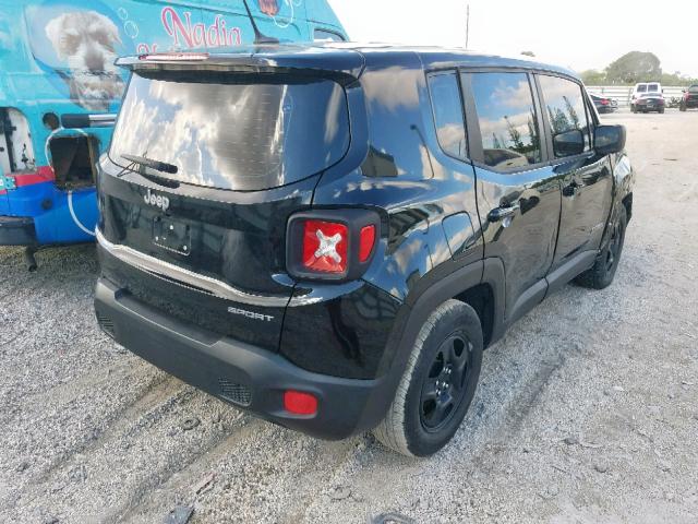 ZACCJAAT2GPD20577 - 2016 JEEP RENEGADE S Qara foto 4