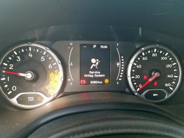 ZACCJAAT2GPD20577 - 2016 JEEP RENEGADE S Qara foto 8