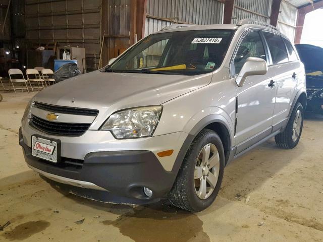 3GNAL2EK4CS563798 - 2012 CHEVROLET CAPTIVA SP SILVER photo 2