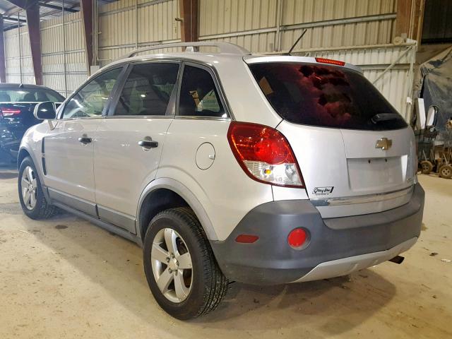 3GNAL2EK4CS563798 - 2012 CHEVROLET CAPTIVA SP SILVER photo 3