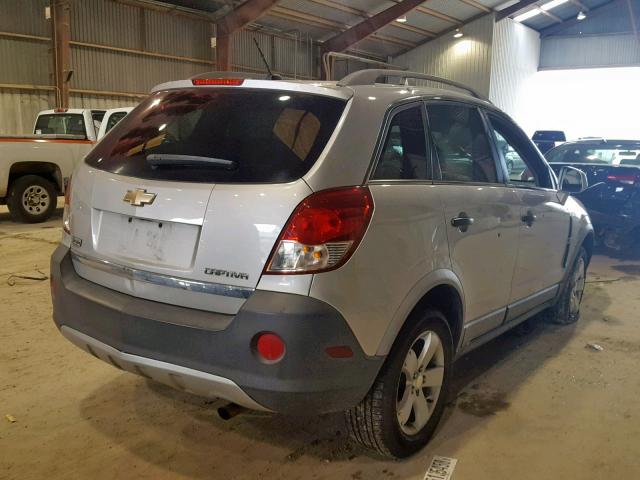 3GNAL2EK4CS563798 - 2012 CHEVROLET CAPTIVA SP SILVER photo 4