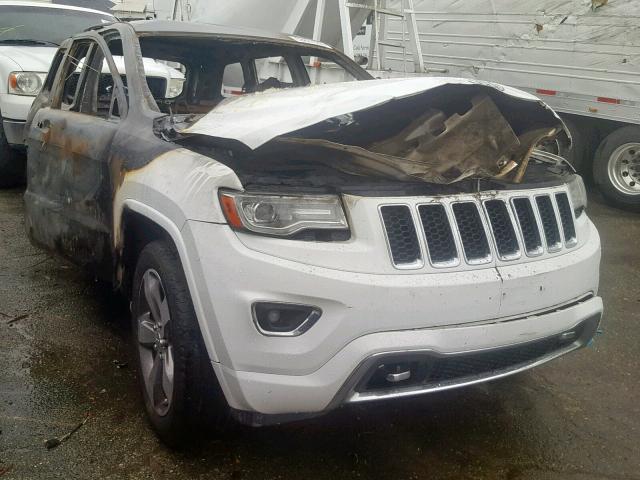 1C4RJECTXEC329897 - 2014 JEEP GRAND CHER WHITE photo 1