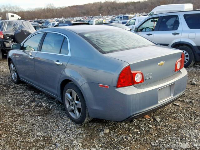 1G1ZH57B39F166469 - 2009 CHEVROLET MALIBU 1LT BLUE photo 3