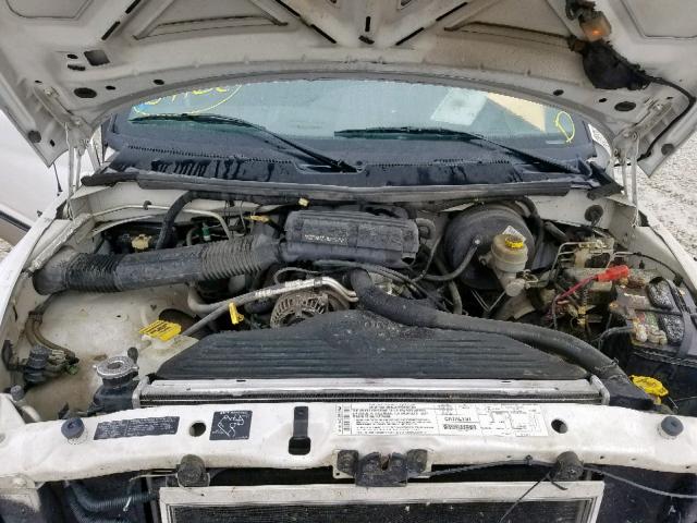 3B7HC13Z6YM207172 - 2000 DODGE RAM 1500 WHITE photo 7