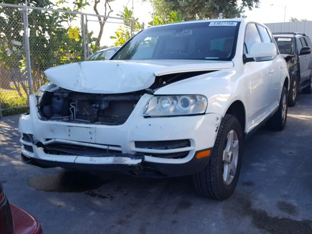 WVGZG77LX6D036691 - 2006 VOLKSWAGEN TOUAREG 3. WHITE photo 2