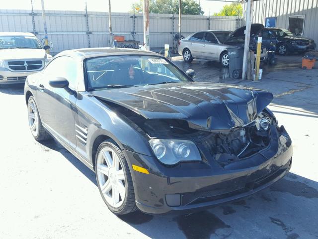 1C3AN59L45X033148 - 2005 CHRYSLER CROSSFIRE BLACK photo 1