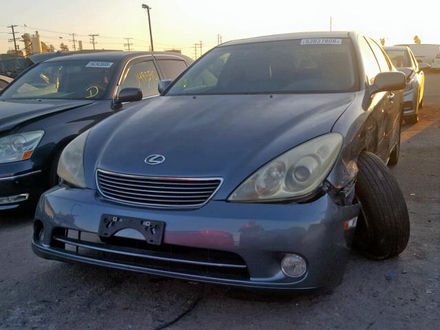 JTHBA30G365161912 - 2006 LEXUS ES 330 GRAY photo 2