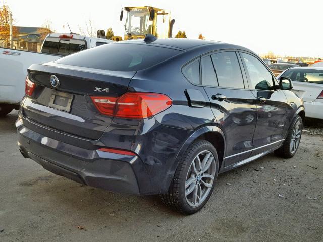 5UXXW3C58G0R20506 - 2016 BMW X4 XDRIVE2 BLACK photo 4