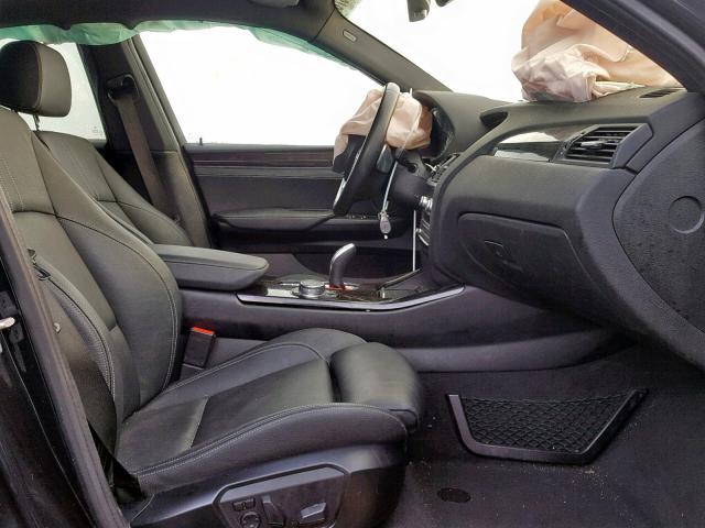 5UXXW3C58G0R20506 - 2016 BMW X4 XDRIVE2 BLACK photo 5