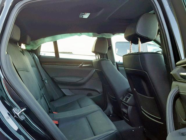 5UXXW3C58G0R20506 - 2016 BMW X4 XDRIVE2 BLACK photo 6
