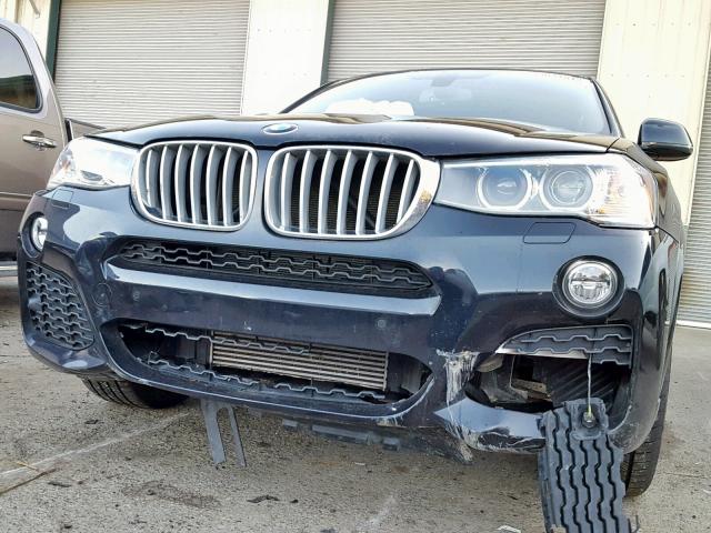 5UXXW3C58G0R20506 - 2016 BMW X4 XDRIVE2 BLACK photo 9