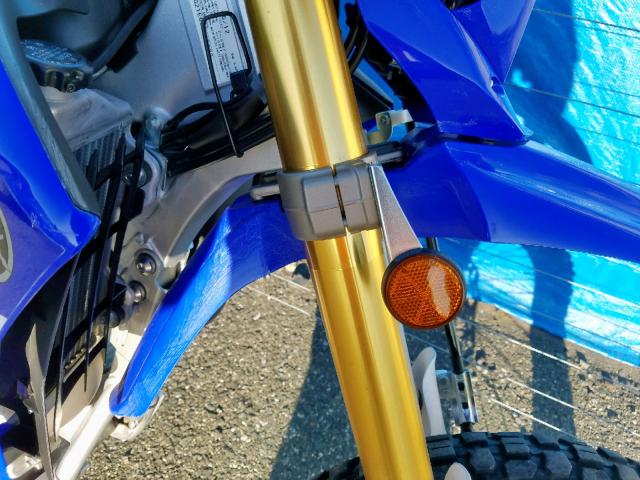 JYADG21E6CA005023 - 2012 YAMAHA WR250 R BLUE photo 9