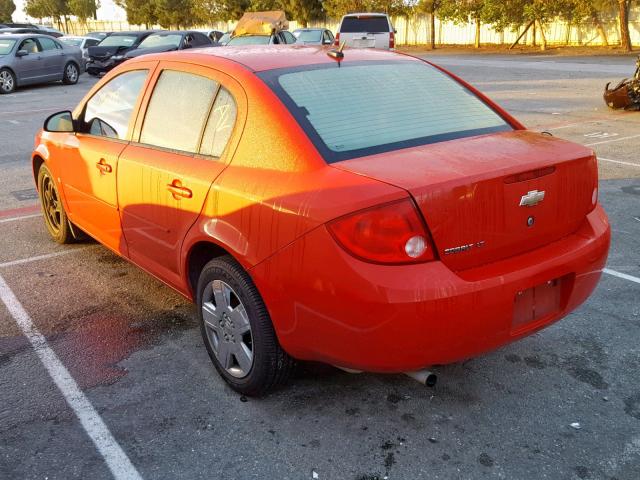 1G1AL58F587228248 - 2008 CHEVROLET COBALT LT RED photo 3