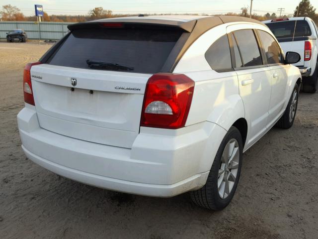 1B3CB5HA1BD268179 - 2011 DODGE CALIBER HE WHITE photo 4