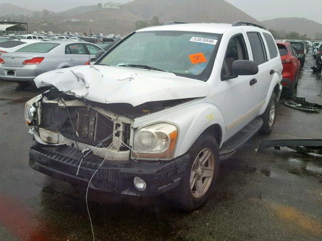 1D4HB48N54F122704 - 2004 DODGE DURANGO SL WHITE photo 2