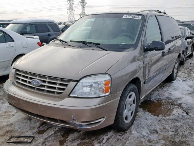 2FMZA51645BA56707 - 2005 FORD FREESTAR S TAN photo 2