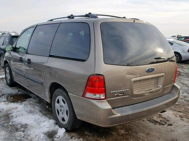 2FMZA51645BA56707 - 2005 FORD FREESTAR S TAN photo 3