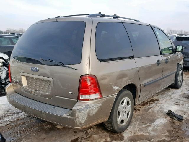 2FMZA51645BA56707 - 2005 FORD FREESTAR S TAN photo 4