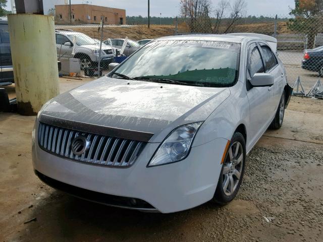 3MEHM0JA5AR662090 - 2010 MERCURY MILAN PREM WHITE photo 2