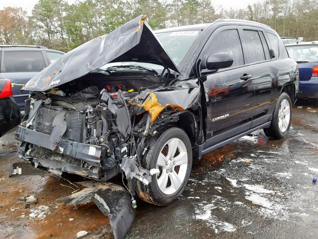 1C4NJCBA9GD665573 - 2016 JEEP COMPASS SP შავი ფოტო 2