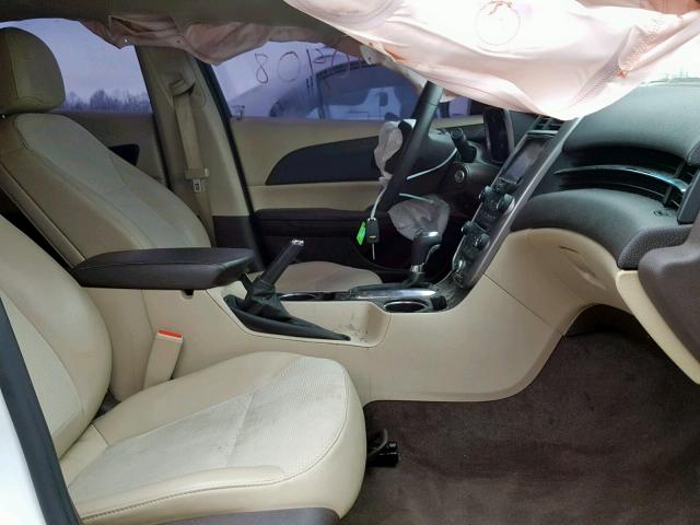 1G11C5SL8FF223403 - 2015 CHEVROLET MALIBU 1LT WHITE photo 5