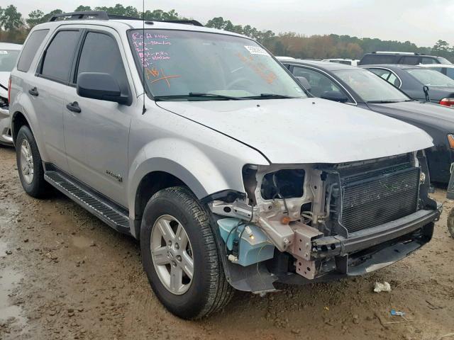 1FMCU4K32AKB91325 - 2010 FORD ESCAPE HYB SILVER photo 1