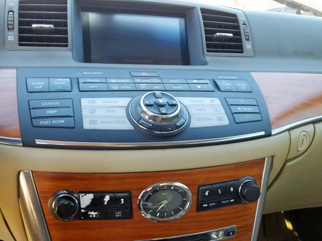 JNKAY01FX6M255240 - 2006 INFINITI M35 BASE SILVER photo 9