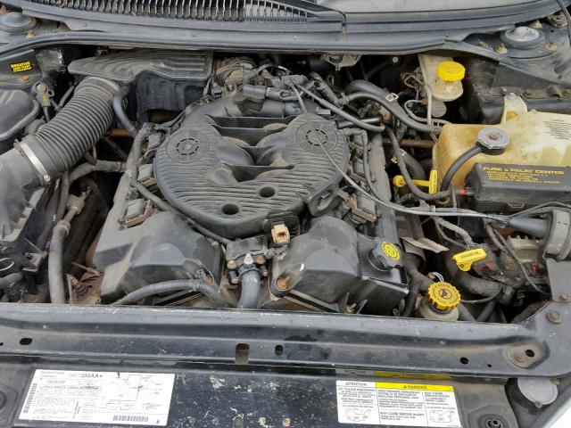 2B3AD46RX2H132978 - 2002 DODGE INTREPID S BLACK photo 7