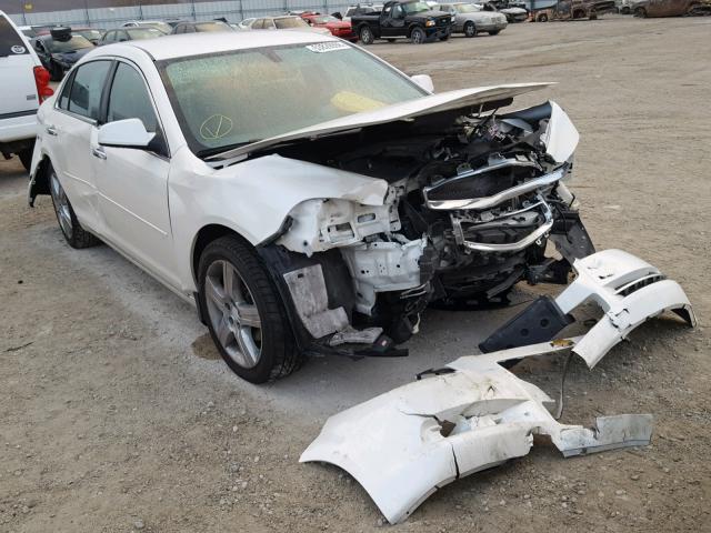 1G1ZC5E06CF329350 - 2012 CHEVROLET MALIBU 1LT WHITE photo 1