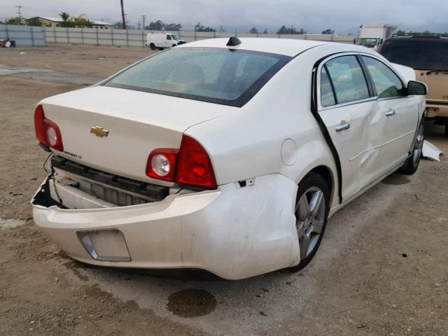 1G1ZC5E06CF329350 - 2012 CHEVROLET MALIBU 1LT WHITE photo 4